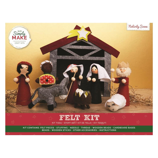 Felt Nativity Scene Kit