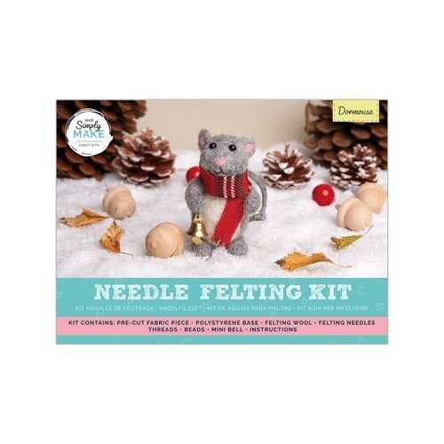 Doormouse Needle Felting Kit