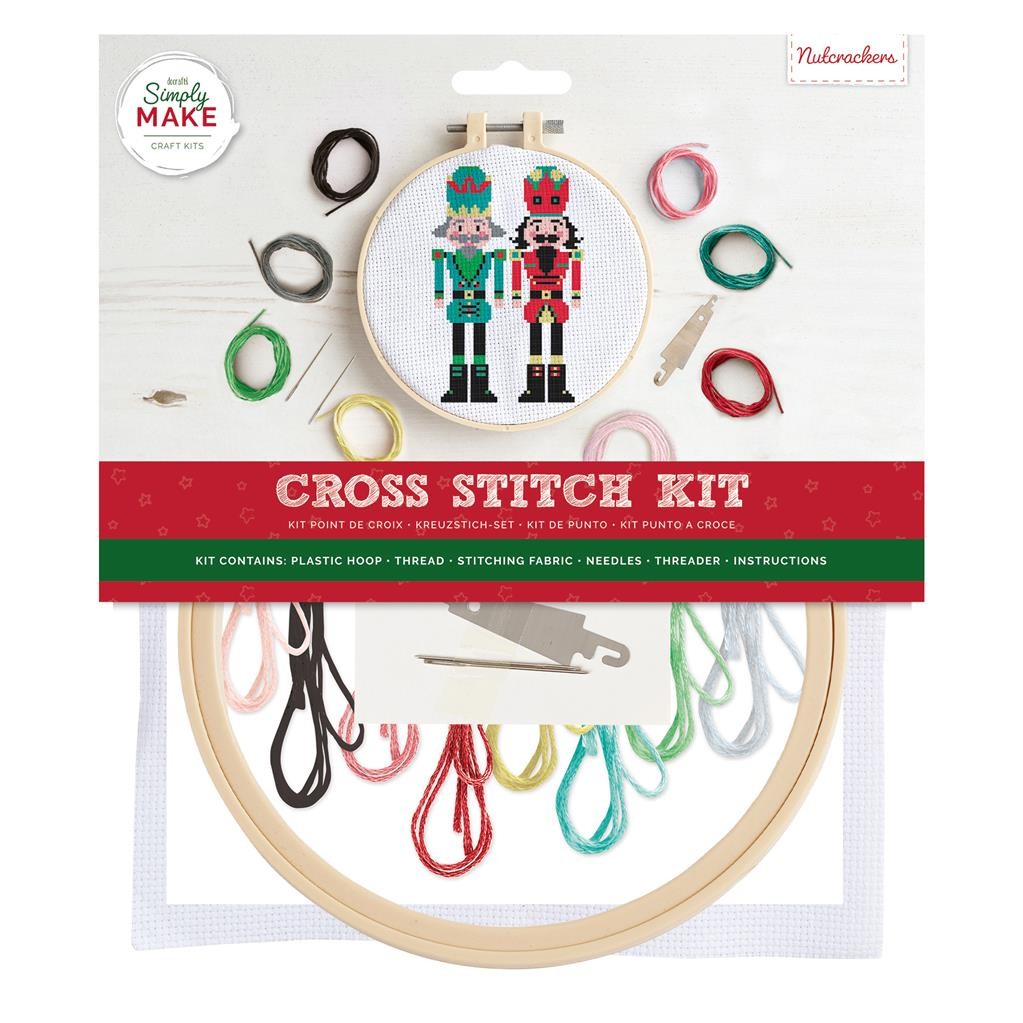 Nutcracker Cross Stitch Kit