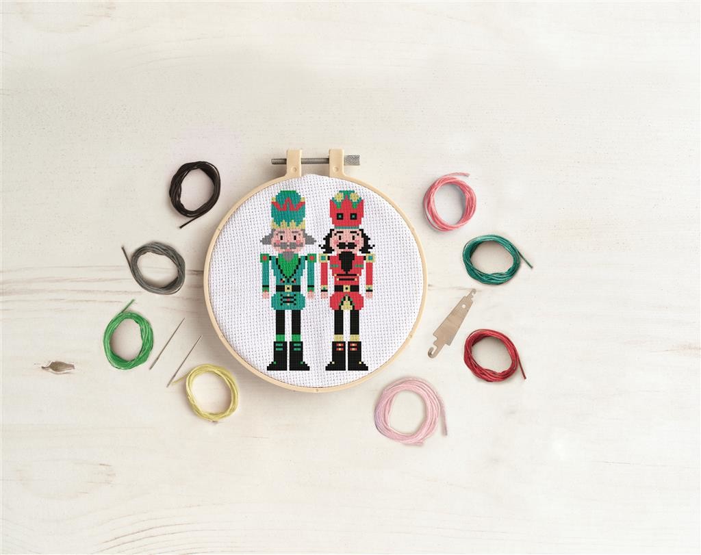 Nutcracker Cross Stitch Kit