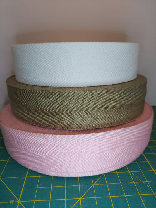 3mtrs - 38mm Webbing Strap Herringbone