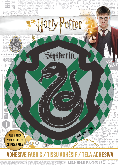 Harry Potter - 7.5cm/3" Round Adhesive fabric patches. Iron-on or Peel & Stick. HP Snitch, Gryffindor, Slytherin, Hufflepuff, Ravenclaw