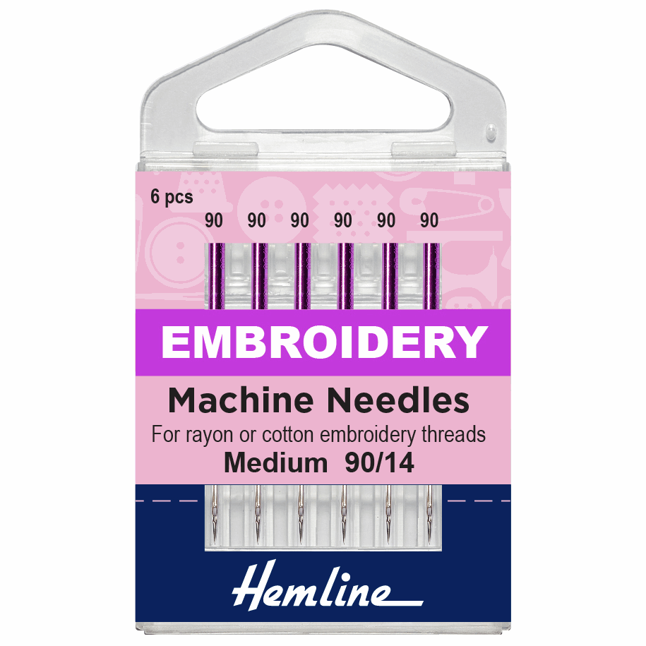 Embroidery Machine Needles, Hemline