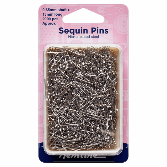 Pins: Sequin: 13mm: Nickel: 2900 Pieces